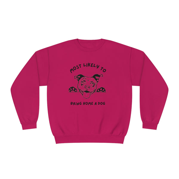 Most Likely to Bring Home a Dog Sweatshirt