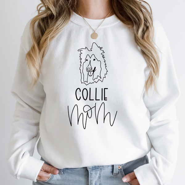Collie Mom Sweatshirt