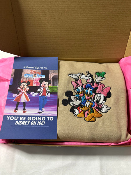 Mickey & Friends Embroidered Sweatshirt