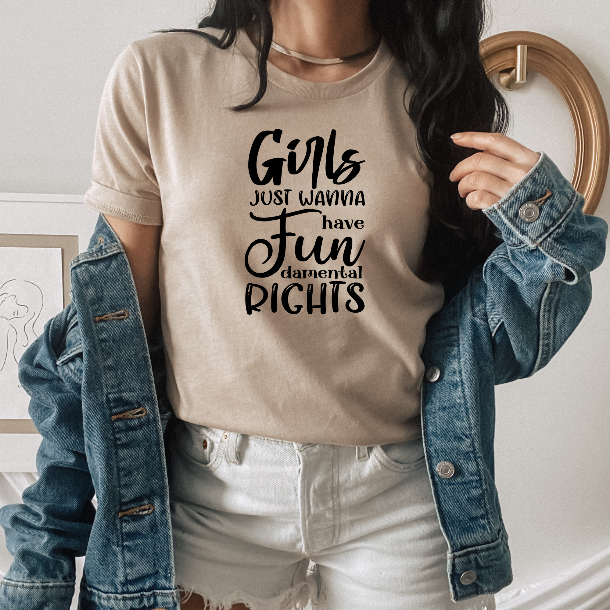 Girls just want fundamental rights Tee