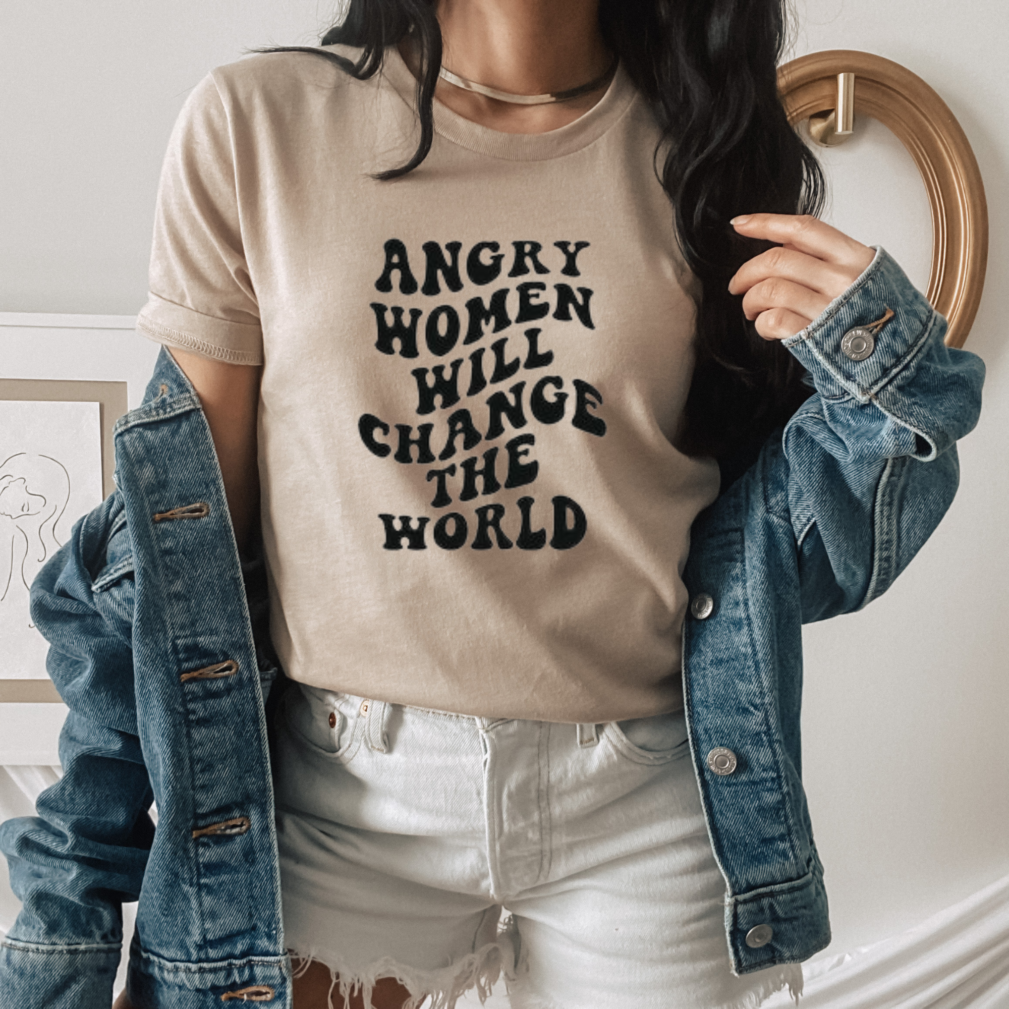 Angry Women Will Change The World Tee