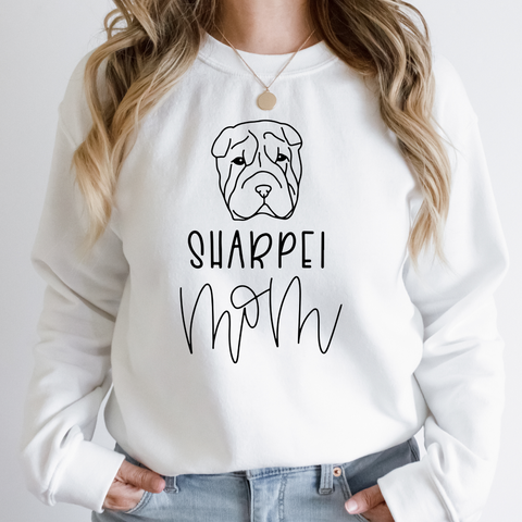 Sharpei Mom Sweatshirt