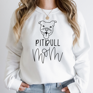 Pitbull Mom Sweatshirt