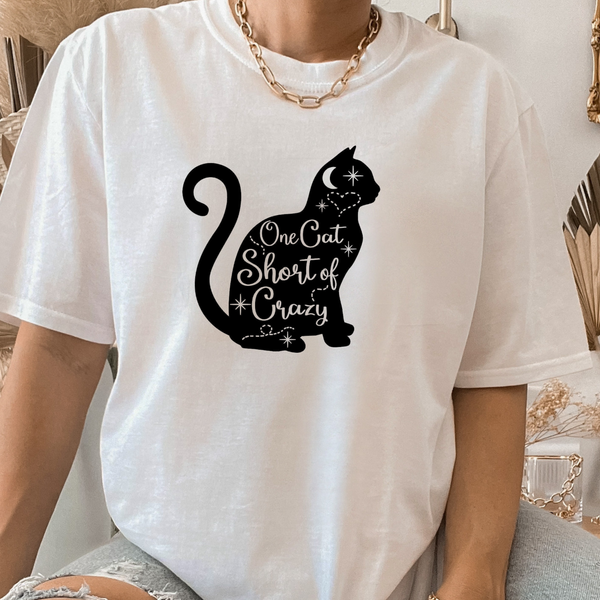 One Cat Short Of Crazy Shirt