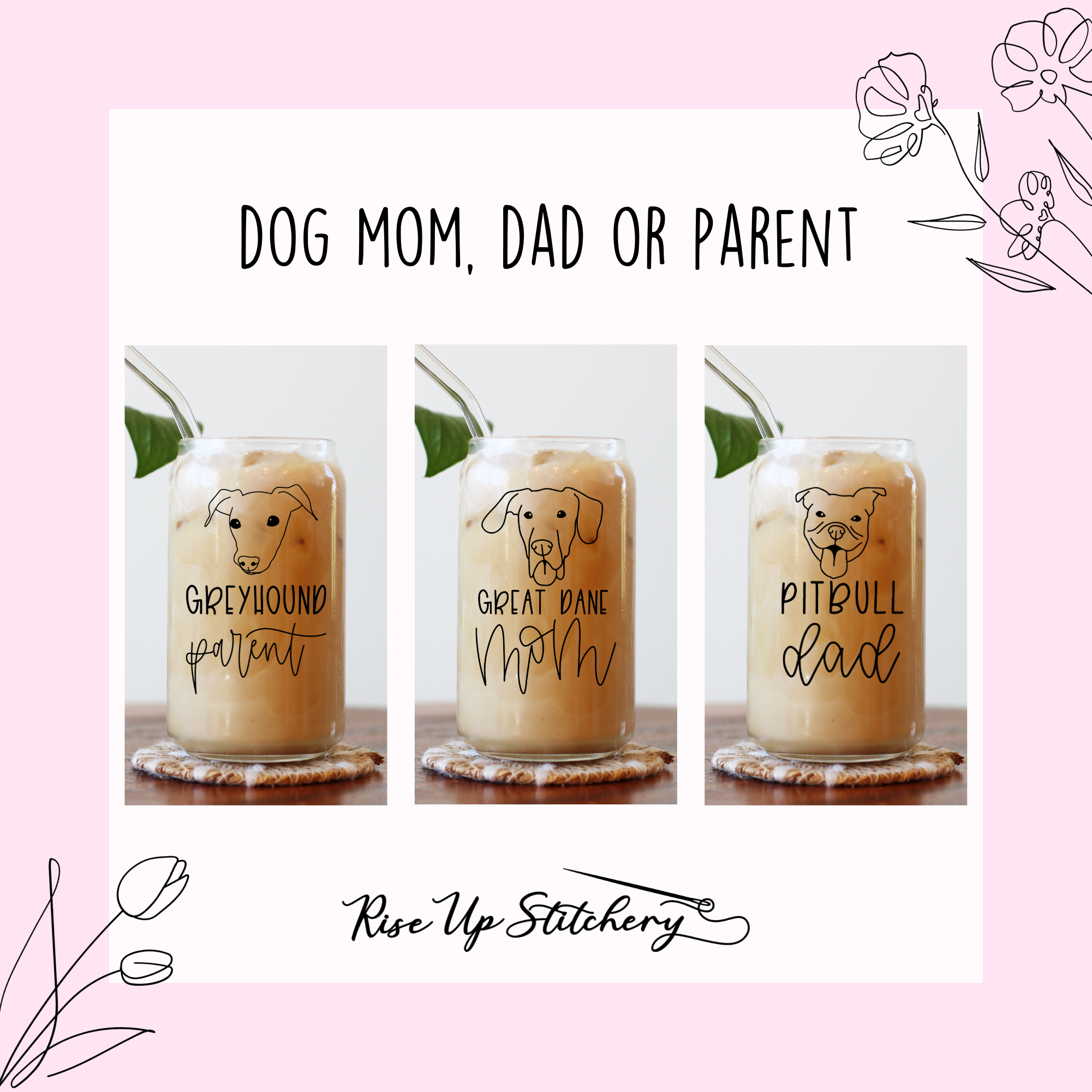 90 Breed Option Dog Mom Cup