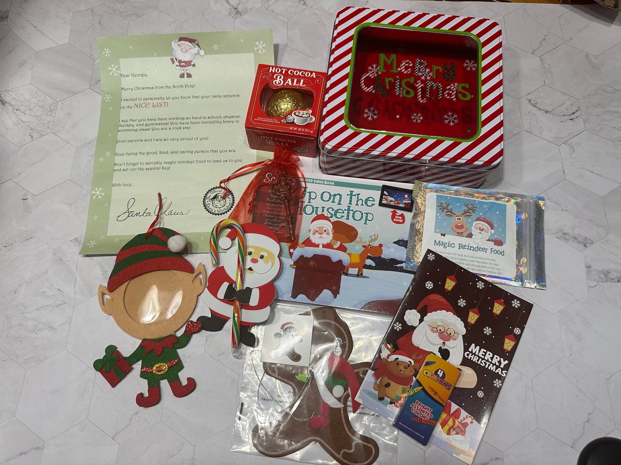 Christmas Eve Santa Box