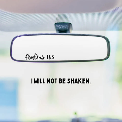 Psalms 16:8; Decal