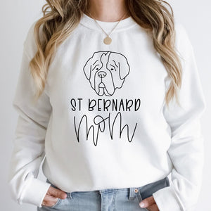 St. Bernard Mom Sweatshirt