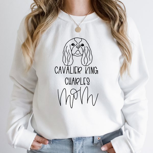 Cavalier King Charles Mom Sweatshirt