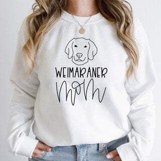 Weimaraner Mom Sweatshirt