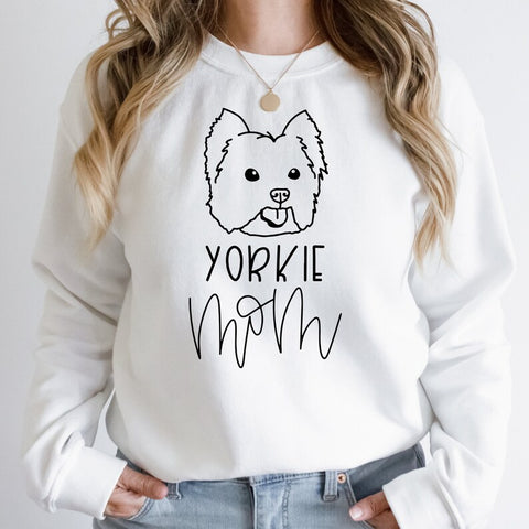 Yorkie Mom Sweatshirt